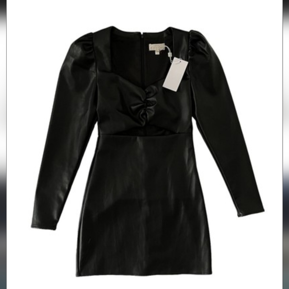 Ronny Kobo Collection Black Long Sleeve Dress